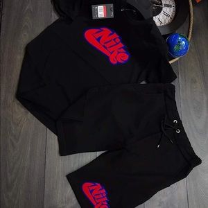 Men black Nike set